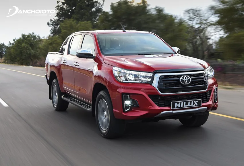 Toyota Hilux sở hữu nhiều giá trị lớn từ thương hiệu Toyota mang lại
