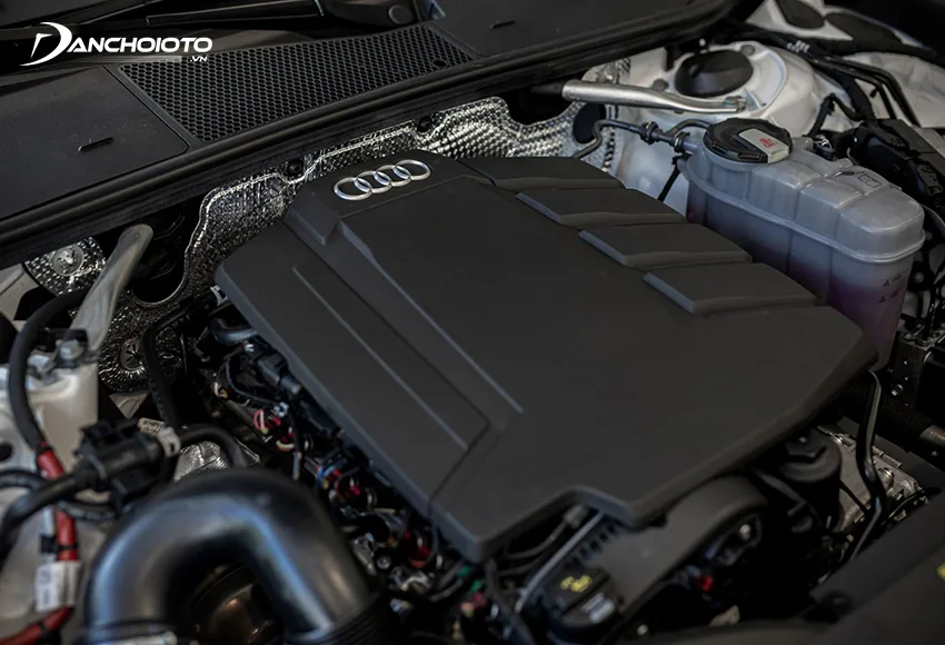 Audi A6 2024 sử dụng động cơ mới tăng áp V6 kết hợp hệ thống Mild hybrid MHEV