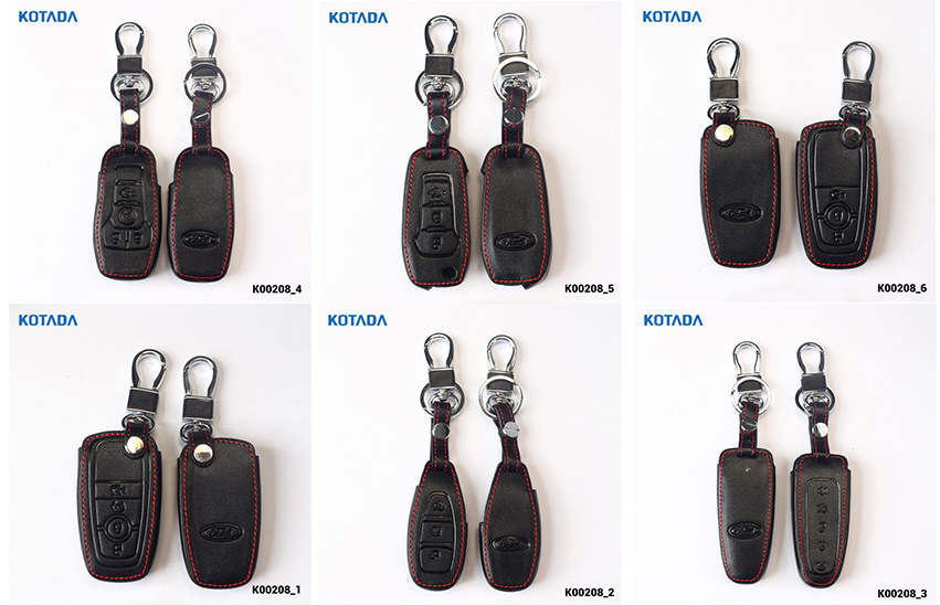Leather car keys for Ford: Ranger, Everest ...