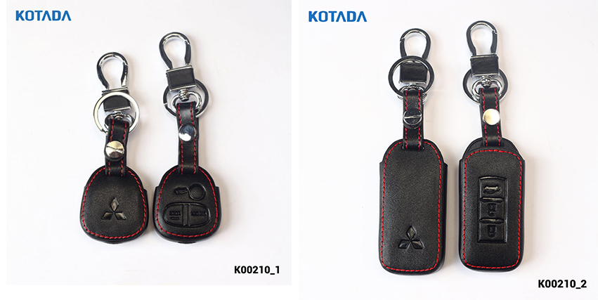 Leather car key Mitsubishi