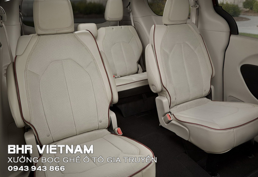 Bọc da ghế ô tô đục lỗ có ưu điểm thông thoáng hơn