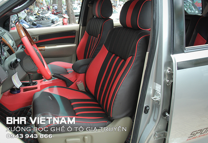 Bọc da ghế ô tô múi dọc