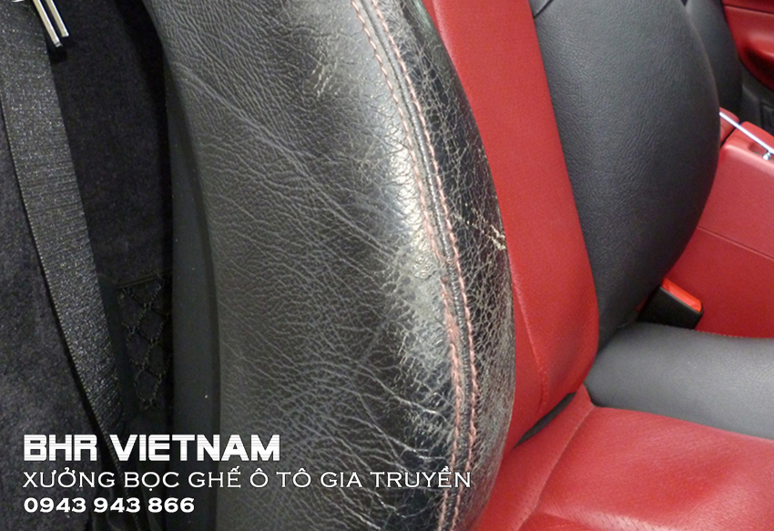 Ghế da simili có tuổi thọ thấp, dễ bị nổ, nứt, bong tróc sau một thời gian sử dụng