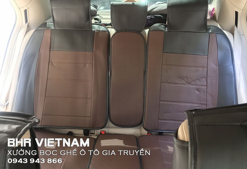 Sử dụng áo bọc ghế ô tô trông rất luộm thuộm và kém thẩm mỹ