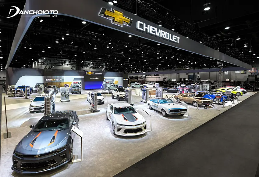Chevrolet là là công ty con có lượng xe bán chạy nhất của General Motors
