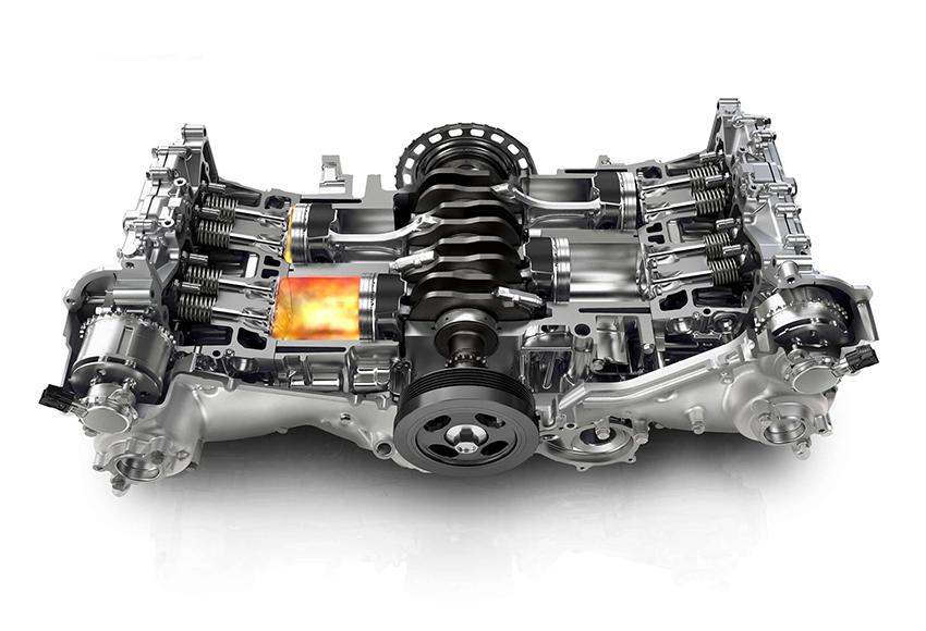 Subaru speaks with a boxer with a male cylinder that is tied to a ghost