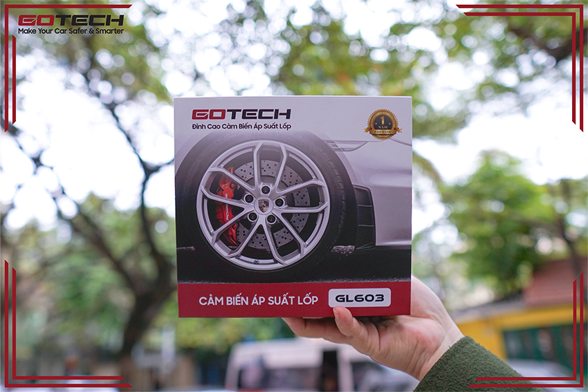 Sản phẩm cảm biến áp suất lốp GOTECH GL603 do thương hiệu GOTECH phát triển
