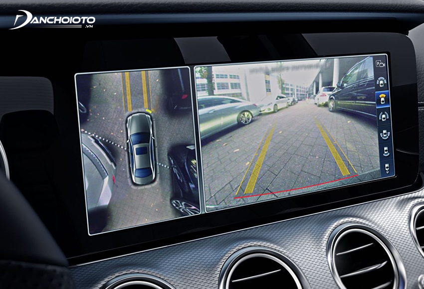 Camera 360 độ xe ô tô cung cấp hình ảnh toàn diện 360 độ quanh xe ô tô
