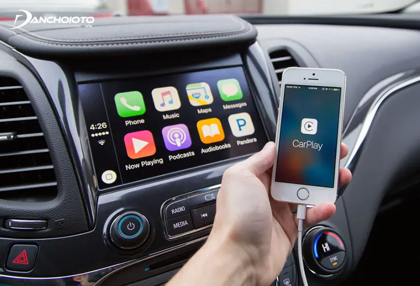 Apple CarPlay có mặt trong các mẫu điện thoại từ iPhone 5 trở lên