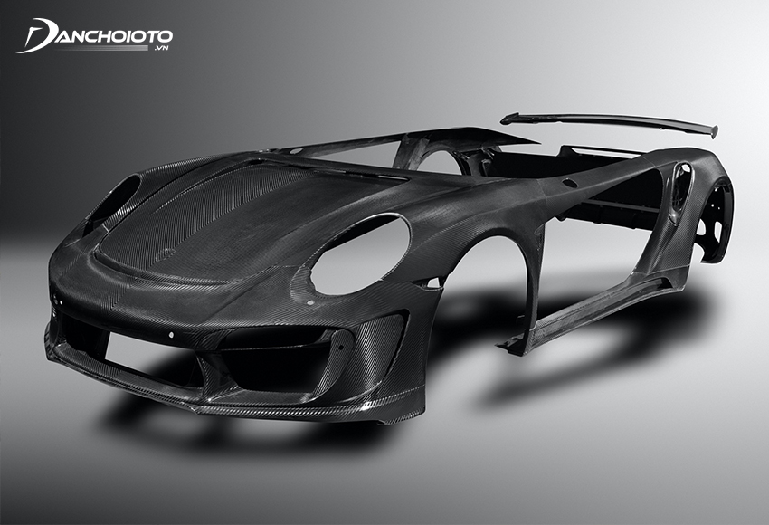 Sợi carbon được xem là loại vật liệu rất hấp dẫn trong chế tạo thân vỏ xe ô tô