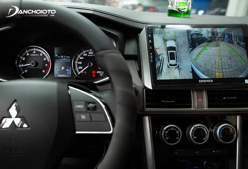 Lắp màn hình oto hiện đại sẽ có thể kết nối hiển thị trực tiếp toàn bộ hình ảnh từ các loại camera ô tô