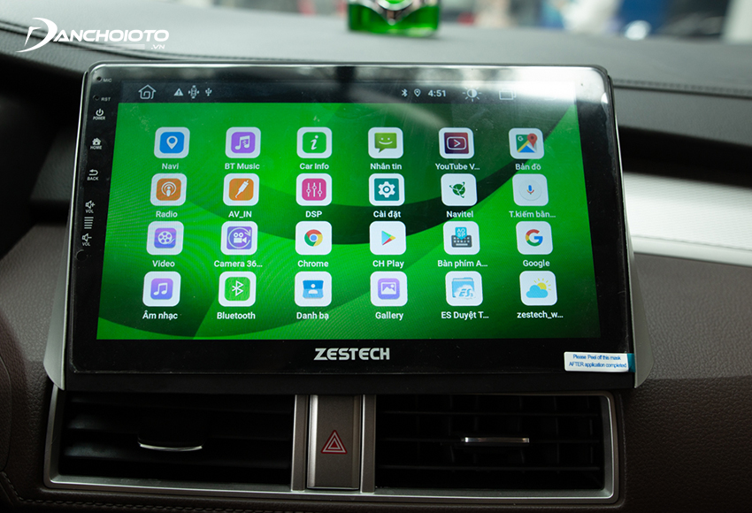 Màn hình ô tô Zestech được đánh giá là một trong các màn hình ô tô tốt nhất hiện nay