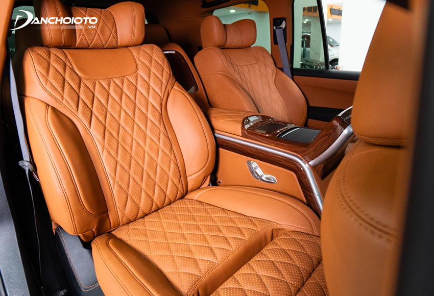 Khung ghế Lexus thiết kế đẹp, rất dễ tạo hình để độ lên ghế limousine