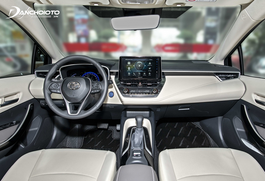Nội thất Toyota Corolla Altis 2023 được thiết kế theo triết lý “Tối giản lay động cảm quan”