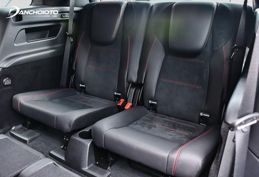 Hàng ghế thứ ba Mercedes GLB là kiểu “Occasional Seat” – ghế thỉnh thoảng mới dùng