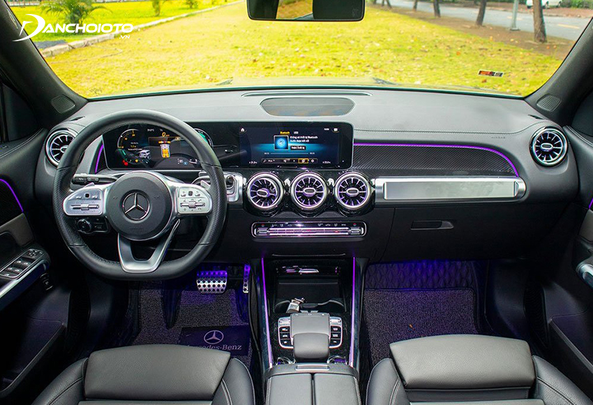 Nội thất Mercedes GLB 2023 rất “bảnh”, mang nhiều âm hưởng G-Class