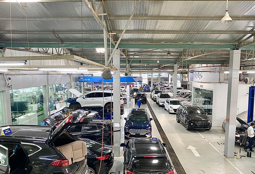 Garage xe Hyundai Phạm Văn Đồng, Hà Nội