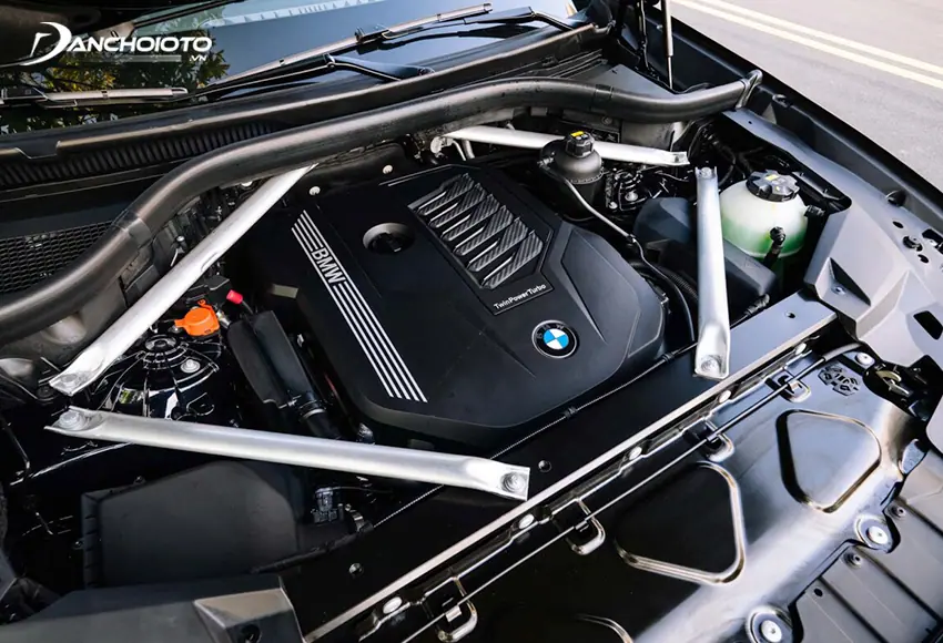 BMW X6 2024 dùng động cơ xăng I6 3.0L