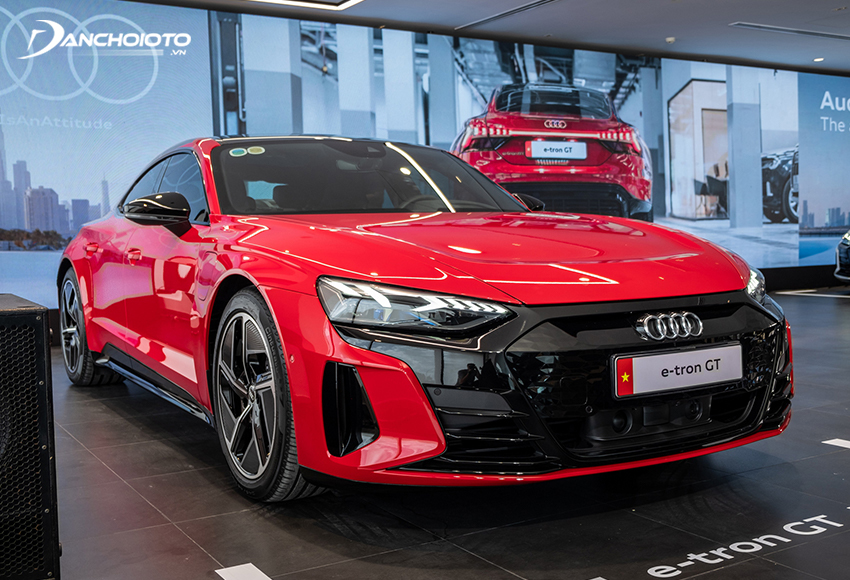 Audi e-Tron GT sở hữu vẻ ngoài thể thao, sang trọng
