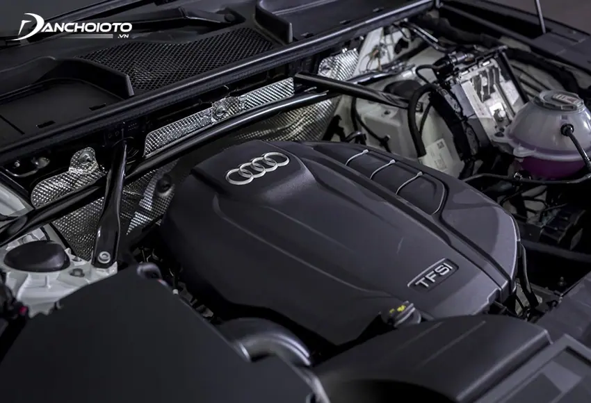 Audi Q5 2024 sử dụng động cơ tăng áp 2.0L