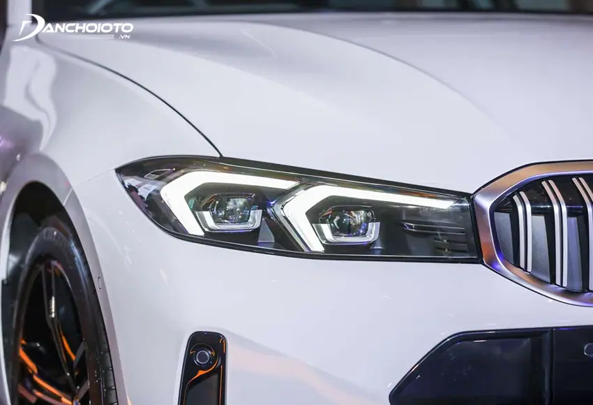 BMW 320i 2024 được sử dụng công nghệ Full-LED thanh