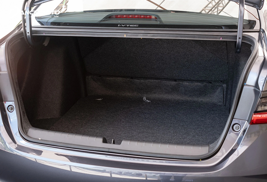 Khoang hành lý Honda City dung tích đến 536 lít