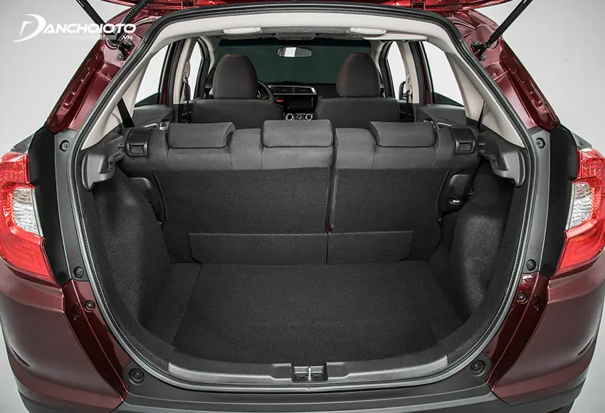Khoang hành lý của Honda WR-V 2024có dung tích lên đến 380 lít