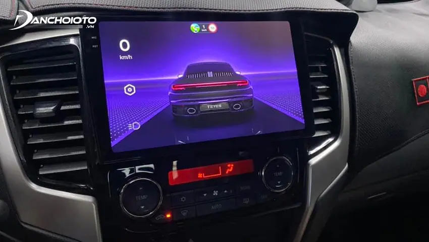 TEYES Vision là ứng dụng 3D giúp mô phỏng chuyển động của xe trong thời gian thực