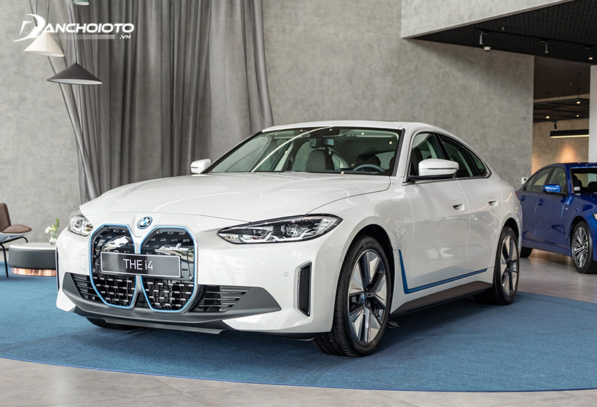 BMW i4 2023 phát triển dựa trên nền tảng với 4 Series Gran Coupe thể thao