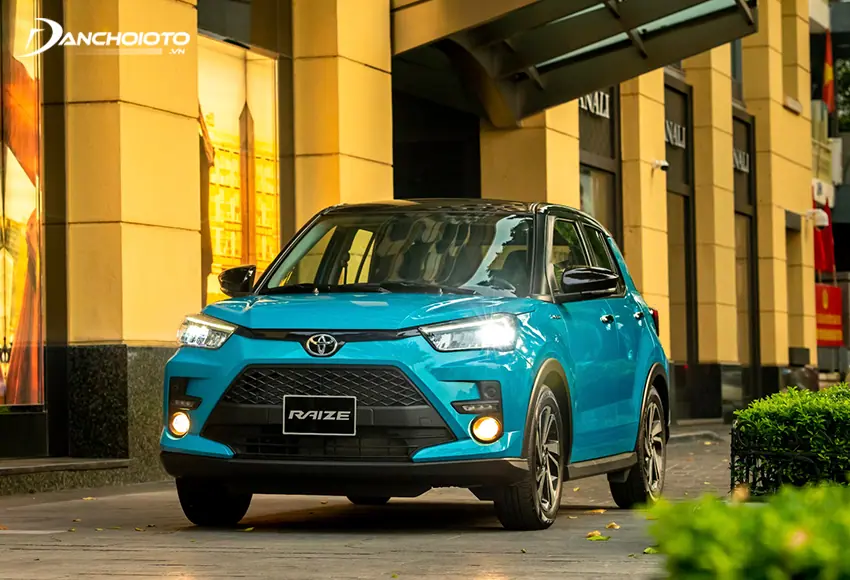Toyota Raize theo đuổi phong cách đĩnh đạc, sắc nét