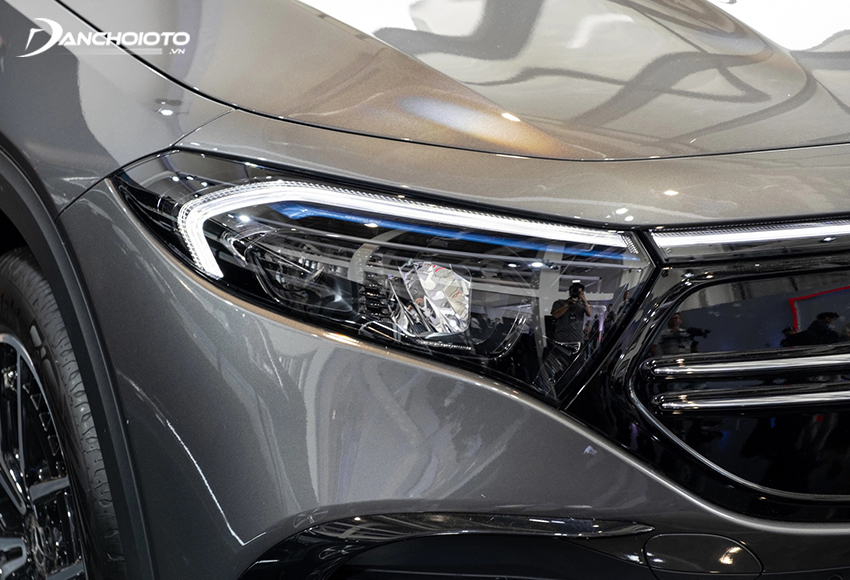 Hệ thống đèn chiếu sáng trên Mercedes EQB 250 2024 được trang bị full LED