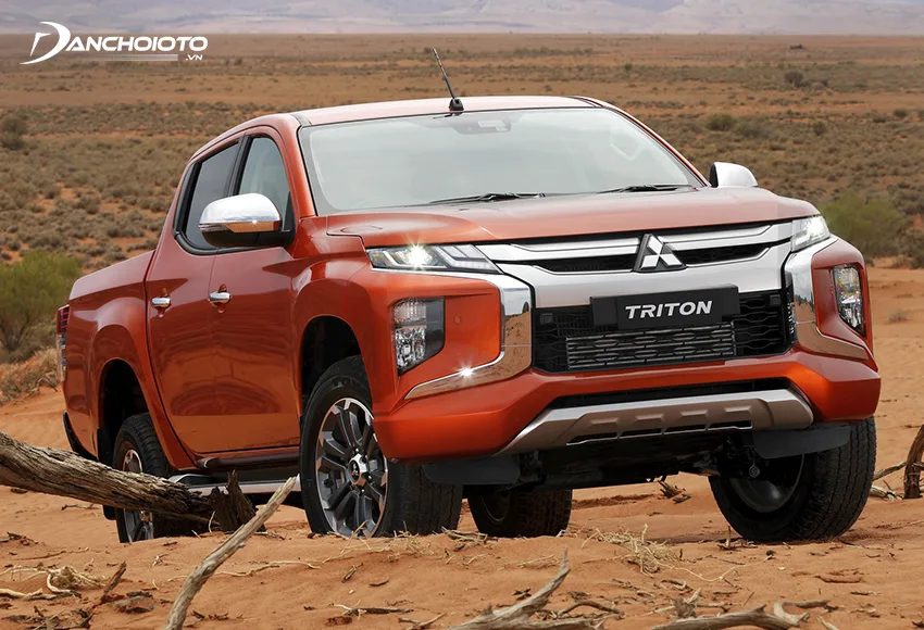 Mitsubishi Triton có giá bán thấp hơn Toyota Hilux