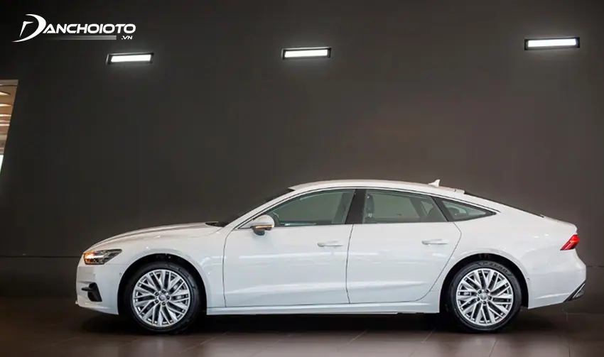 Thân xe Audi A7 Sportback đầy quyền lực