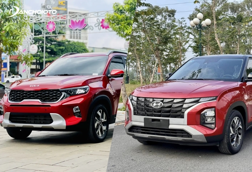 So sánh Kia Sonet và Hyundai Creta