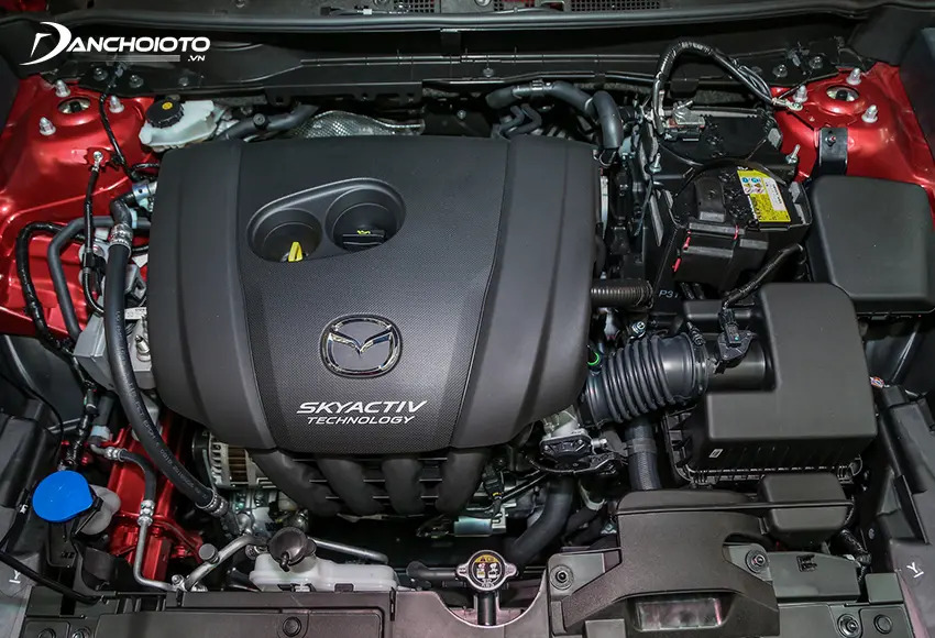 Mazda CX-3 được trang bị động cơ xăng SkyActiv-G 4 xi lanh dung tích 1.5L