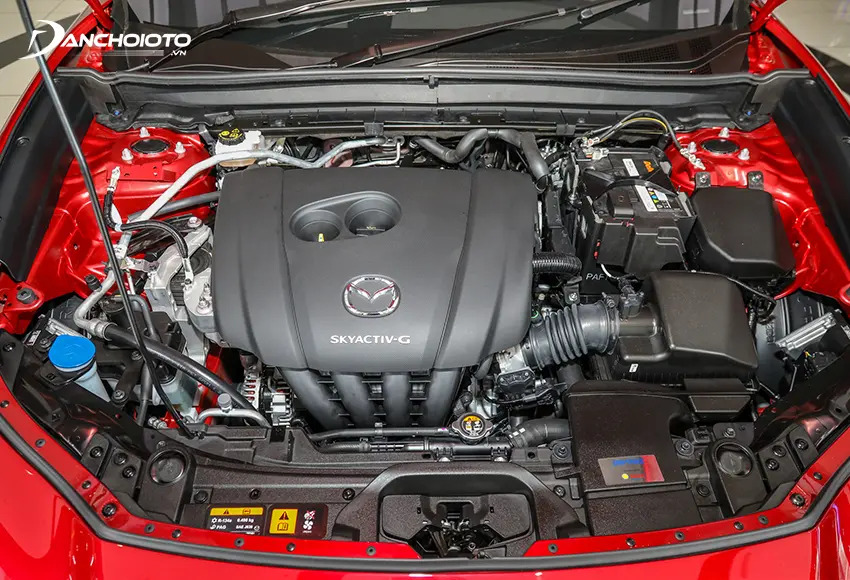 Mazda CX-30 được trang bị động cơ xăng SkyActiv-G 4 xi lanh dung tích 2.0 lít