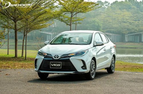 Toyota Vios vẫn trung thành với phong cách trung tính thanh lịch