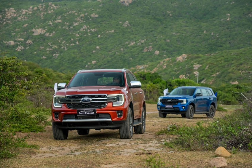 Ford Everest 2024 có 6 phiên bản