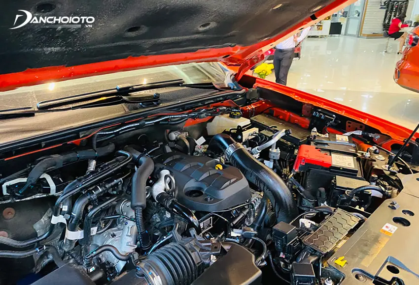 Ford Ranger Raptor sử dụng động cơ diesel Bi-Turbo 2.0L