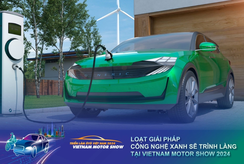 Chủ đề của Vietnam Motor Show 2024 là “Công nghệ mở tương lai xanh”