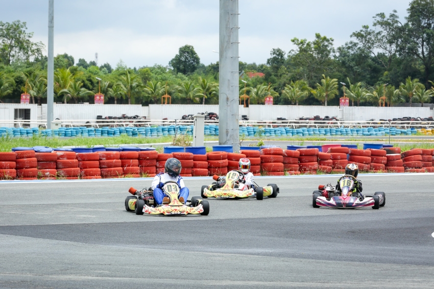 Đua xe Go Kart tại Vietnam Motor Show 2024