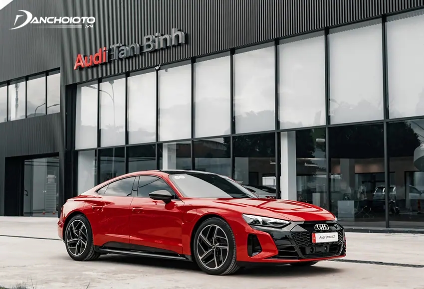 Audi E-tron GT sở hữu thiết kế theo phong cách thể thao đậm chất tương lai