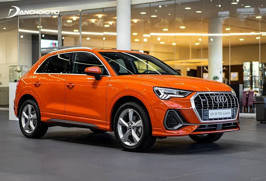 Tổng thể Audi Q3 mang vẻ ngoài cá tính, hiện đại