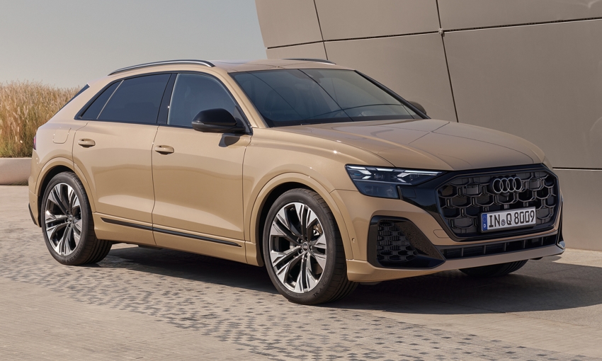 Audi Q8 sở hữu vẻ ngoài thể thao mạnh mẽ