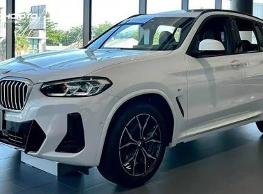 BMW X3 nổi bật với đường gân kéo dài bên thân