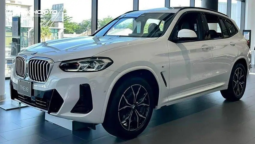 BMW X3 nổi bật với đường gân kéo dài bên thân