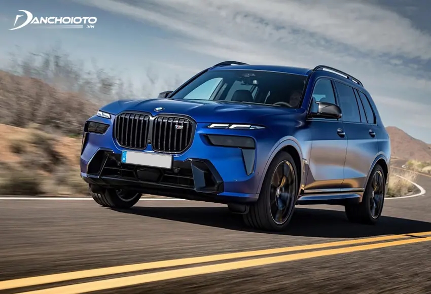 BMW X7 có khả năng tăng tốc từ 0 - 100 km/h trong vòng 5,8 giây