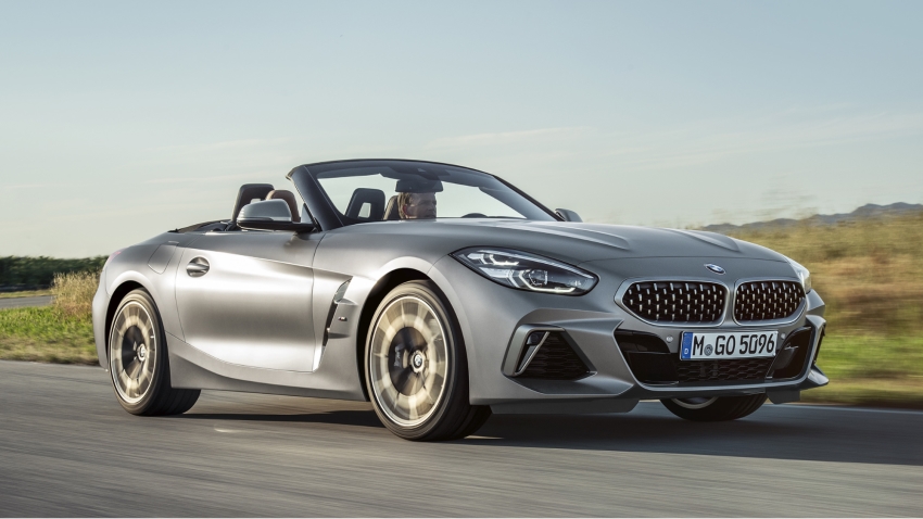 BMW Z4 có khả năng tăng tốc từ 0 – 100 km/h trong 5,4 giây