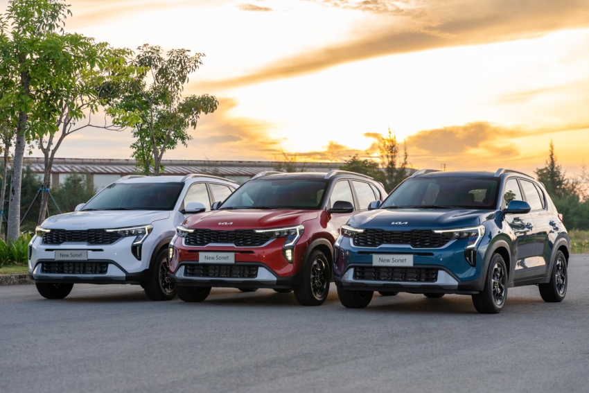 Kia Sonet có 3 phiên bản: Kia Sonet Deluxe, Kia Sonet Luxury, Kia Sonet Premium