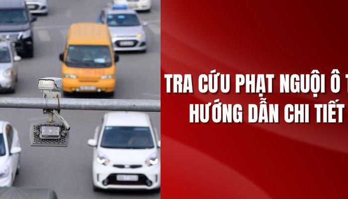 Hướng dẫn chi tiết: Cách tra cứu phạt nguội ô tô online